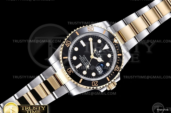 1020 Submariner 116613LN 904L YG SS Black ARF V3 SH Breathable 1086